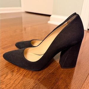 Vince Camuto Black Suede Heels
